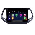 10,1 pouces 2017 Jeep Compass Android 10.0 Unité principale Navigation GPS Lien miroir USB Bluetooth WIFI Prise en charge DVR OBD2 Caméra de recul Commande au volant