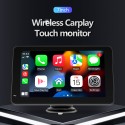Moniteur tactile sans fil Carplay Android Auto de 7 pouces Système de navigation GPS stéréo avec prise en charge Bluetooth Affichage vidéo HD de la caméra de recul