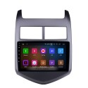 2010 2011 2012 2013 Chevy Chevrolet AVEO Autoradio Android 13.0 Radio Navigation GPS Bluetooth HD Écran tactile WiFi Lien miroir Support de rétroviseur DVR 1080P Vidéo OBD Lecteur DVD