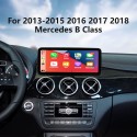 Carplay Android 11.0 HD Écran tactile 12,3 pouces pour 2013-2015 2016 2017 2018 Mercedes Classe B W246 B180 B200 B220 B250 B260 Système de navigation GPS radio avec Bluetooth