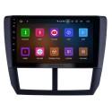 9 pouces OEM Android 12.0 HD Lecteur multimédia à écran tactile Radio GPS Système de navigation GPS pour Subaru Forester 2008-2012 avec prise en charge USB 4G WIFI Caméra de recul DVR OBD II