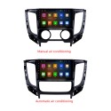 9 pouces Android 13.0 2015 Mitsubishi TRITON manuel A / C HD à écran tactile radio de navigation GPS avec support Carplay Bluetooth WIFI 4G DVD Player