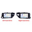 Écran tactile OEM HD 10,1 pouces Android 14.0 Radio pour 2016-2018 Toyota Hilux Bluetooth GPS Navi Unité principale Commande au volant WIFI Mirror Link TPMS USB FM