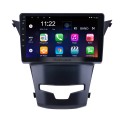 OEM 9 pouces Android 13.0 pour 2014 2015 2016 SsangYong Korando Radio Bluetooth HD Écran tactile Prise en charge de la navigation GPS Carplay DAB + OBD2