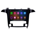 9 pouces Android 12.0 Radio de navigation GPS pour 2007-2008 Ford S-Max Auto A/C avec écran tactile HD Carplay AUX Prise en charge Bluetooth TPMS