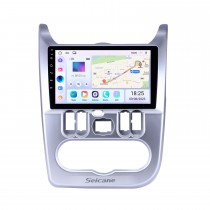 2009-2013 Renault Duster / Logan 9 pouces Android 13.0 HD à écran tactile Bluetooth Radio de navigation GPS Prise en charge AUX AUX Carplay 3G WIFI Caméra de recul