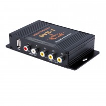 Voiture DVB-T Digital TV Tuner Box LCD/CRT VGA/AV Stick Tuner Box View Receiver Converter Drop Shipping