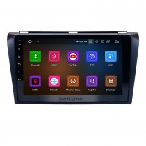 OEM 2004-2009 Mazda 3 Android 13.0 HD Écran tactile 1024*600 Écran tactile DVD GPS Radio Bluetooth OBD2 DVR Caméra de recul 1080P Commande au volant WIFI