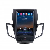 Pour 2009-2014 Ford Fiesta 9,7 pouces Android 10.0 Radio de navigation GPS avec écran tactile HD Bluetooth WIFI Prise en charge AUX Carplay Caméra de recul