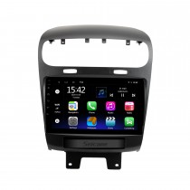 Écran tactile HD de 9 pouces de haute qualité pour 2011-2020 Dodge Journey JC 2012-2014 FIAT FREEMONT Lecteur multimédia Système stéréo de voiture avec Bluetooth Support de navigation de rechange Commande au volant