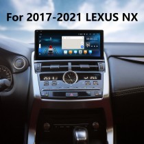 10,25 pouces Android 12.0 pour 2017 2018 2019 2020 2021 Système de navigation GPS stéréo LEXUS NX avec prise en charge de l'écran tactile Bluetooth Caméra de recul