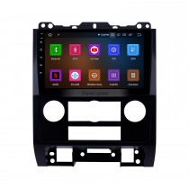 9 pouces Android 13.0 2007-2012 Ford Escape HD Radio de navigation GPS à écran tactile avec prise en charge USB Carplay Bluetooth WIFI Lecteur DVD vidéo 4G 1080P