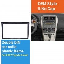 173 * 98 Merveilleux Double Din 2007 Toyota Couronne Voiture Radio Fascia Cadre Stéréo Installer Dash Mount Kit Face Plaque
