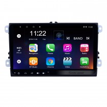 OEM 9 pouces Android 14.0 VW Volkswagen Radio universelle Bluetooth HD à écran tactile Prise en charge de la navigation GPS Carplay OBD2 TPMS
