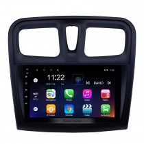 9 pouces Android 12.0 Radio de navigation GPS pour 2012-2017 Renault Sandero avec support écran tactile Bluetooth USB HD Carplay DVR OBD