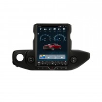 Carplay 12,1 pouces Android 10.0 Multimédia à écran tactile pour 2018 2019 2020 2021 JEEP Wrangler Radio Android Auto avec système de navigation GPS Prise en charge Bluetooth Caméra de recul WIFI OBD2