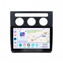 10,1 pouces Android 13.0 pour 2004-2008 Volkswagen Touran Auto A/C Radio avec Bluetooth HD écran tactile système de navigation GPS prise en charge Carplay DAB+