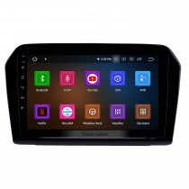 Radio à écran tactile HD Android 13.0 de 9 pouces pour 2012 2013 2014 2015 VW Volkswagen Passat JETTA avec système de navigation GPS WiFi 3G TPMS DVR OBD II Caméra arrière AUX USB Vidéo 3G WiFi Bluetooth 