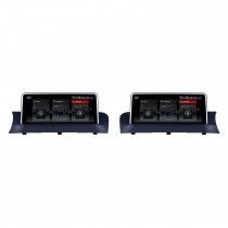Écran tactile HD 12,3 pouces pour 2011-2019 2020 2021 2022 BMW X3 X4 F25 F26 CIC Radio Android 11.0 Système de navigation GPS avec prise en charge Bluetooth Carplay TPMS