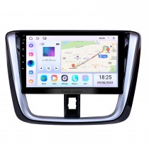 10,1 pouces 2014 2015 2016 2017 TOYOTA VIOS Yaris Android 14.0 HD Écran tactile Unité de tête radio Système de navigation GPS Support Bluetooth OBD II DVR 3G WIFI Caméra de recul