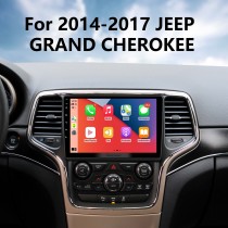 OEM Android 13.0 pour 2014-2017 JEEP GRAND CHEROKEE Radio avec Bluetooth 9 pouces HD Écran tactile Système de navigation GPS Carplay support DSP
