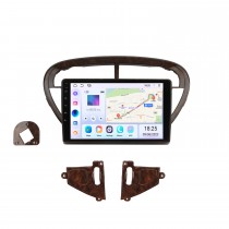 Écran tactile HD de 9 pouces pour PEUGEOT 2004, unité principale 607, Bluetooth, Navigation GPS, Radio avec prise en charge AUX, OBD2 SWC Carplay