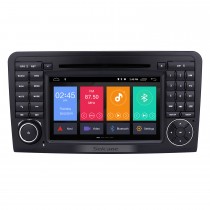 Android 9.0 Navigation GPS auto Radio Lecteur DVD pour Mercedes Benz ML 2005-2012 CLASSE W164 ML350 ML430 ML450 ML500 Avec écran multi-touch miroir Bluetooth USB SD Lien WIFI 1080P vidéo Canbus