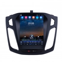 9,7 pouces Tesla Style Android 10.0 HD Écran tactile pour 2012 -2015 Ford Focus Autoradio Stéréo Unité de tête GPS Navigation Bluetooth Support Caméra de recul TPMS WIFI OBD2