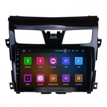 10,1 pouces Android 12.0 2013 2014 2015 2016 2017 NISSAN TEANA ALTIMA Système de navigation GPS Bluetooth avec écran HDTouch 3G WiFi AUX Commande au volant Prise en charge USB 1080P TPMS DVR OBDII Caméra arrière