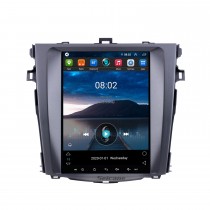 9,7 pouces Android 10.0 Multimédia Autoradio Système de navigation GPS pour 2006-2012 Toyota Corolla Écran tactile 4G WiFi 1080P Mirror Link OBD2