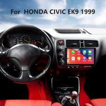 Android 13.0 HD écran tactile 9 pouces pour HONDA CIVIC EK9 1999 Radio système de navigation GPS avec support Bluetooth Carplay