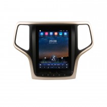 Carplay OEM 10,4 pouces Android 10.0 pour 2014 2015 2016 2017 Jeep Grand Cherokee SRT Radio Système de navigation GPS automatique Android avec écran tactile HD Prise en charge Bluetooth OBD2 DVR