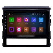 9 pouces Android 13.0 Radio pour 2015-2018 Toyota Land Cruiser avec navigation GPS HD à écran tactile Bluetooth système Carplay Audio supporte la caméra OBD2 de recul
