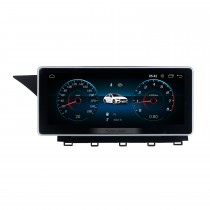 Carplay Android 11.0 HD Écran tactile 12,3 pouces pour 2008-2013 2014 2015 Mercedes GLK X204 GLK300 GLK200 GLK260 Système de navigation GPS avec Bluetooth