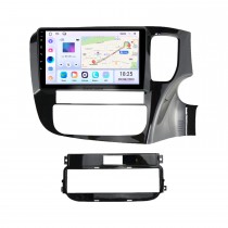 9 pouces Android 14.0 pour 2012-2018 MITSUBISHI OUTLANDER RHD Système de navigation GPS stéréo avec Bluetooth OBD2 DVR TPMS Caméra de recul