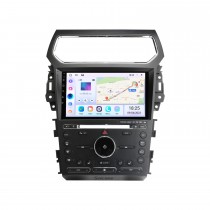 10,1 pouces Android 14.0 pour 2018 Ford Explorer Système de navigation GPS stéréo avec prise en charge de l'écran tactile Bluetooth Caméra de recul
