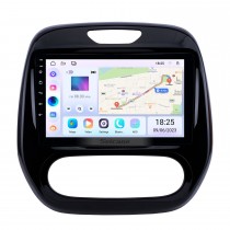 2011-2016 Renault Captur CLIO Samsung QM3 Manuel A/C 9 pouces Android 14.0 Radio Navigation GPS Bluetooth WIFI USB AUX Commande au volant DVR TPMS OBD