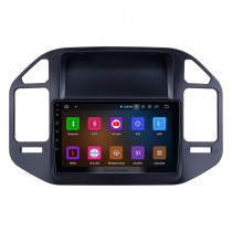 OEM 9 pouces Android 9.0 pour 2004 2005 2006-2011 Mitsubishi Pajero V73 Radio Bluetooth HD Écran tactile Système de navigation GPS Support Carplay TV numérique