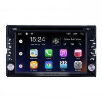 6.2 pouces Android 9.0 pour système de navigation GPS radio universel avec support Bluetooth HD à écran tactile Carplay Mirror Link