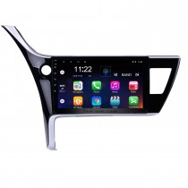 10,1 pouces Android 13.0 pour Toyota Corolla Altis 11 Auris E170 E180 2017 2018 2019 Système de navigation radio GPS avec écran tactile HD Prise en charge Bluetooth Carplay OBD2
