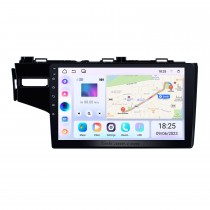 9 pouces 2014 Honda FIT Left Android 13.0 Radio Lecteur DVD Système de navigation GPS avec écran tactile 1024 * 600 Bluetooth WIFI DVR Caméra de recul DAB + TPMS