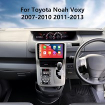 Pour 2007-2013 Toyota Noah Voxy Radio 10,1 pouces Android 13.0 HD Écran tactile Bluetooth avec système de navigation GPS Support Carplay 1080P