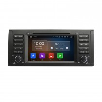 Lecteur DVD autoradio à écran multi-touch Android 9.0 de 7 pouces pour 2000-2007 BMW X5 E53 3.0i 3.0d 4.4i 4.6is 4.8is 1996-2003 BMW Série 5 E39 avec système audio de navigation GPS Canbus Bluetooth WIFI Lien miroir USB 1080P DVR