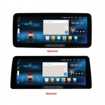Android 12.0 Carplay 12,3 pouces Radio universelle HD Écran tactile Stéréo avec Bluetooth FM WIFI USB Commande au volant Prise en charge DVR OBD2