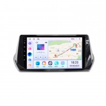 Pour 2020 PEUGEOT 2008 Radio Carplay Android 13.0 HD Écran tactile 9 pouces Système de navigation GPS avec Bluetooth