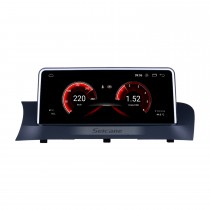 Écran tactile HD 10,25 pouces pour 2017-2019 2020 2021 2022 BMW X3 X4 F25 F26 EVO Radio Android 11.0 Système de navigation GPS avec prise en charge Bluetooth Carplay TPMS