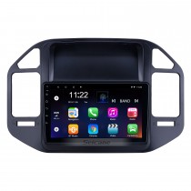 Android 14.0 9 pouces pour 2004 2005 2006-2011 Mitsubishi Pajero V73 Radio HD Système de navigation GPS à écran tactile avec prise en charge Bluetooth Carplay Caméra arrière