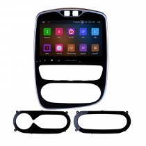 10,1 pouces Android 12.0 Radio de navigation GPS pour 2016-2018 Renault Clio Numérique / Analogique (AT) Bluetooth Wifi HD Écran tactile Prise en charge de Carplay DAB + OBD2