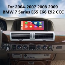 Android 10.0 pour 2004-2007 2008 2009 BMW Série 7 E65 E66 E92 CCC Radio Système de navigation GPS avec écran tactile HD de 8,8 pouces Prise en charge Bluetooth Carplay HD Digital TV