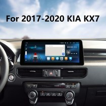 Écran tactile HD stéréo Android 12.0 Carplay 12,3 pouces pour 2017 2018-2020 KIA KX7 Radio de remplacement avec prise en charge de la navigation GPS Caméra de recul WIFI